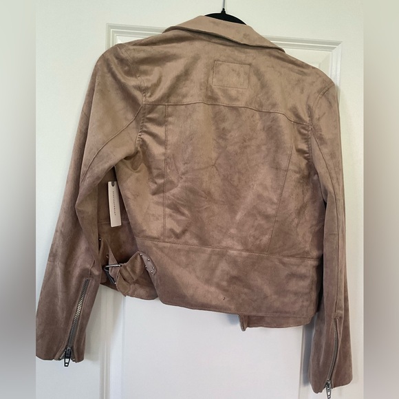 NEW WITH TAGS BLANK NYC FAUX SUEDE MOTO JACKET - Picture 2 of 2